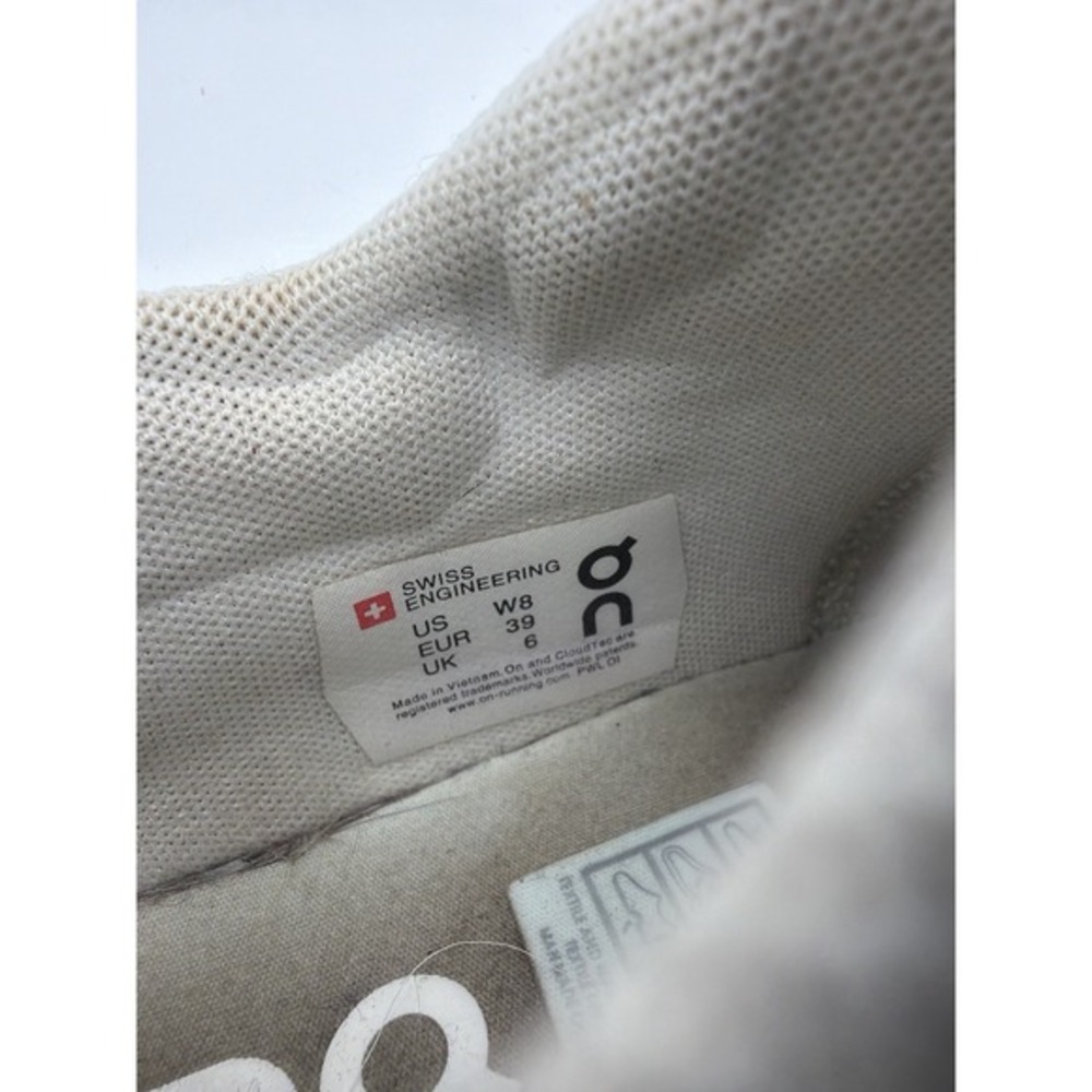 On Running The Roger Womens 8 White Leather Sneakers Casual Shoes. 1623 - Picture 7 of 9